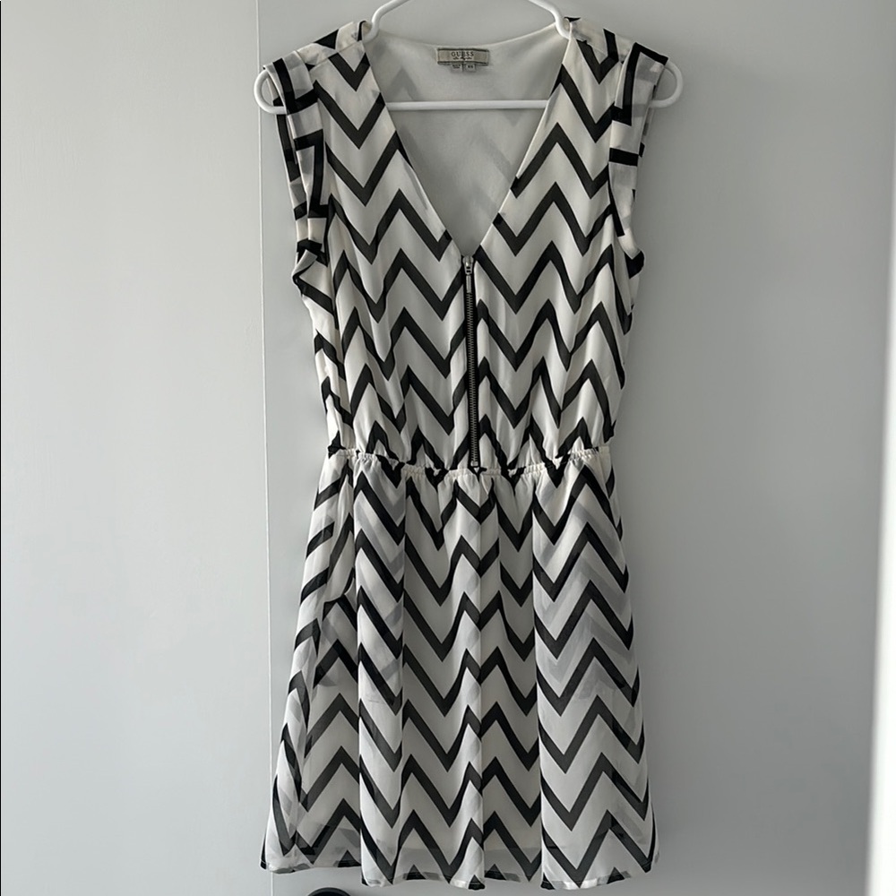 GUESS Chevron Sundress w/ Pockets